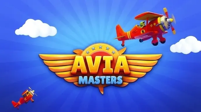 Avia Masters Slot mit roten Flugzeugen auf FamBet Casino