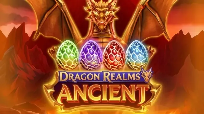 Dragon Realms Ancient Slot mit Drachen und Eiern auf FamBet Casino